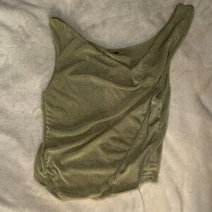 Olive Green Women's Top